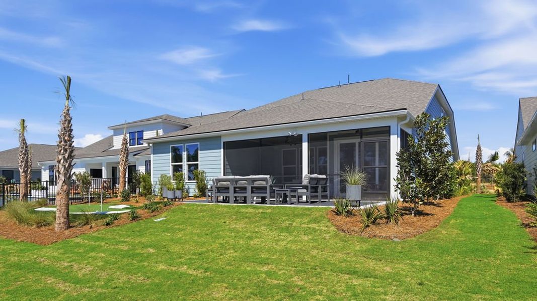 Representative exterior details of a home built from the Prestige by Del Webb in Del Webb Point Hope, Charleston (Image 2). Representative exterior details of a home built from the Prestige by Del Webb in Del Webb Point Hope, Charleston (Image 2).