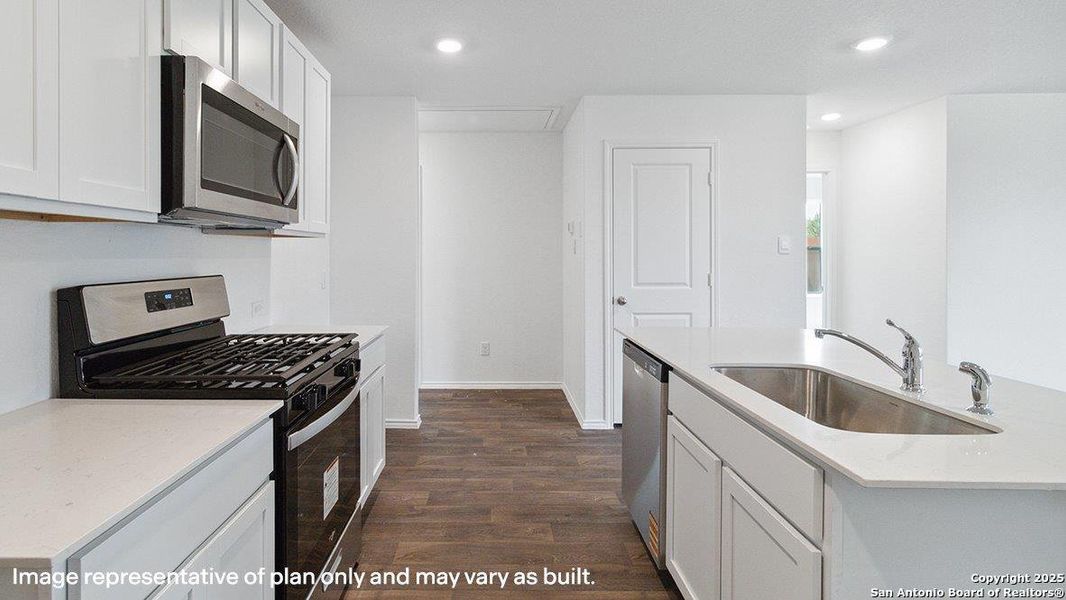 Furnished interior view inside a new home in Stonehill, San Antonio (Image 7).