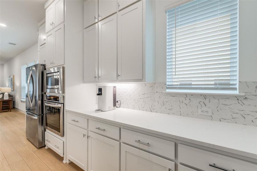 Furnished interior view inside a new home in Painted Tree - South, McKinney (Image 8).