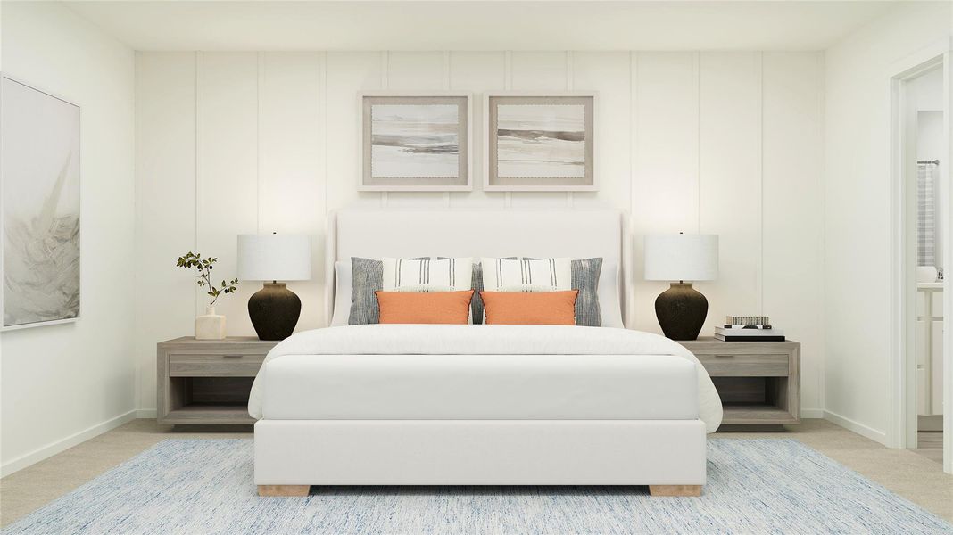 Furnished interior view inside a new home in Summerside, Lockhart (Image 7).