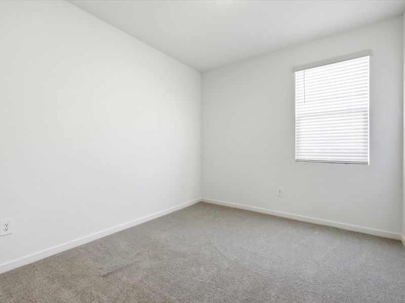 Spacious, unfurnished interior of a new home in Mountain View Estates Reserve Series, Buckeye (Image 16). Spacious, unfurnished interior of a new home in Mountain View Estates Reserve Series, Buckeye (Image 16).