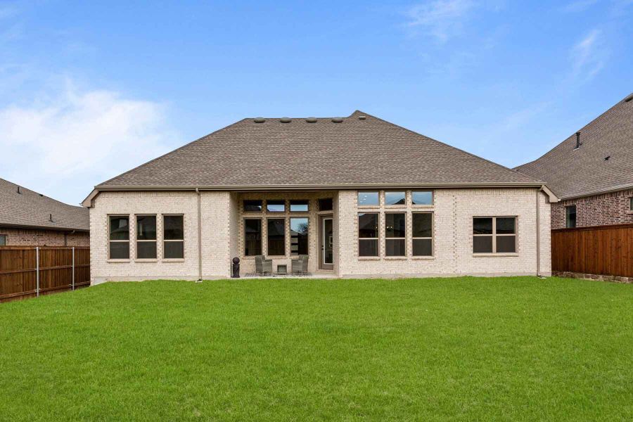 Representative exterior details of a home built from the The Adia by David Weekley Homes in Northshore at Lakewood Village - Garden Series, Lakewood Village (Image 4). Representative exterior details of a home built from the The Adia by David Weekley Homes in Northshore at Lakewood Village - Garden Series, Lakewood Village (Image 4).