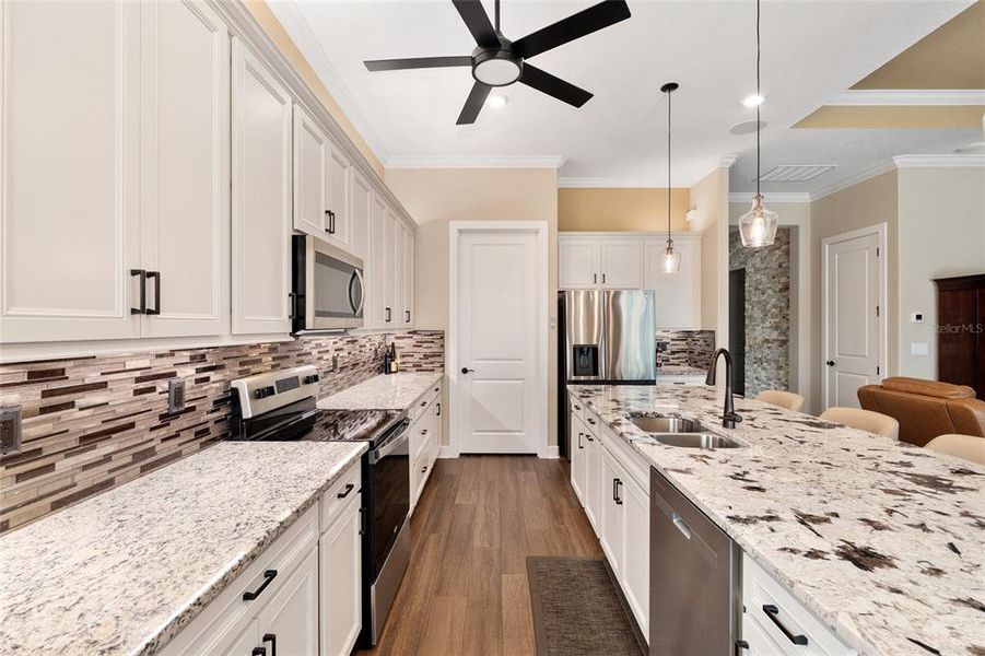 Furnished interior view inside a new home in , Ocala (Image 14). Furnished interior view inside a new home in , Ocala (Image 14).