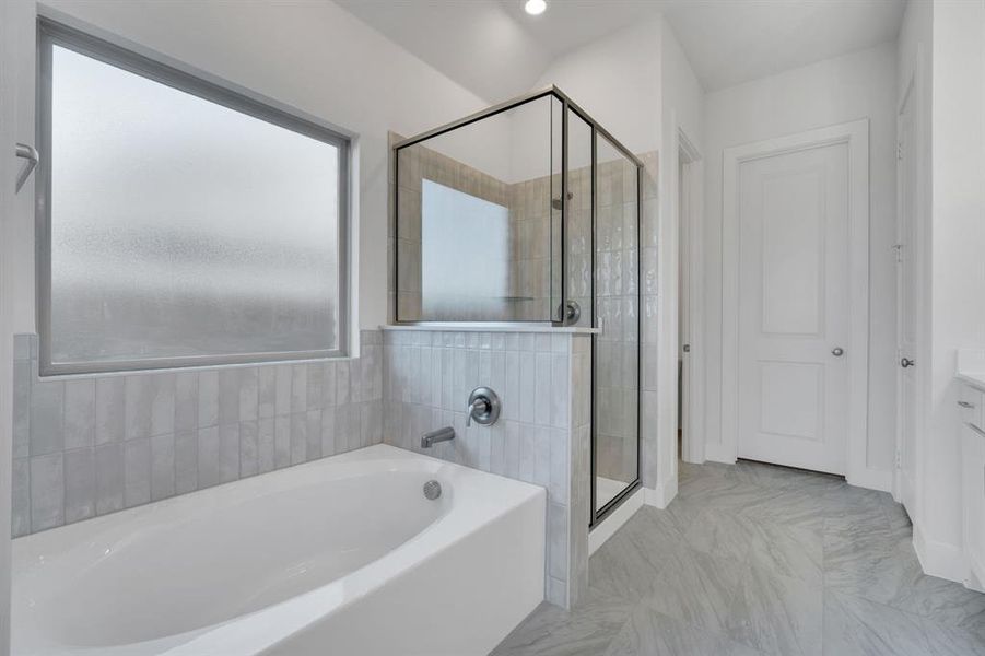 Furnished interior view inside a new home in Westside Preserve, Midlothian (Image 8).