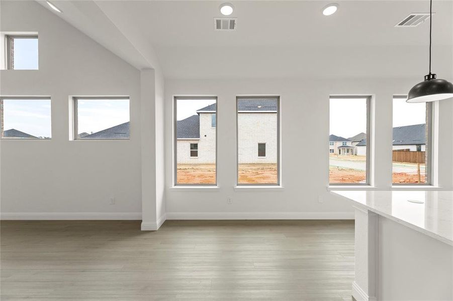 Spacious, unfurnished interior of a new home in La Terra at Uptown Celina, Celina (Image 16). Spacious, unfurnished interior of a new home in La Terra at Uptown Celina, Celina (Image 16).