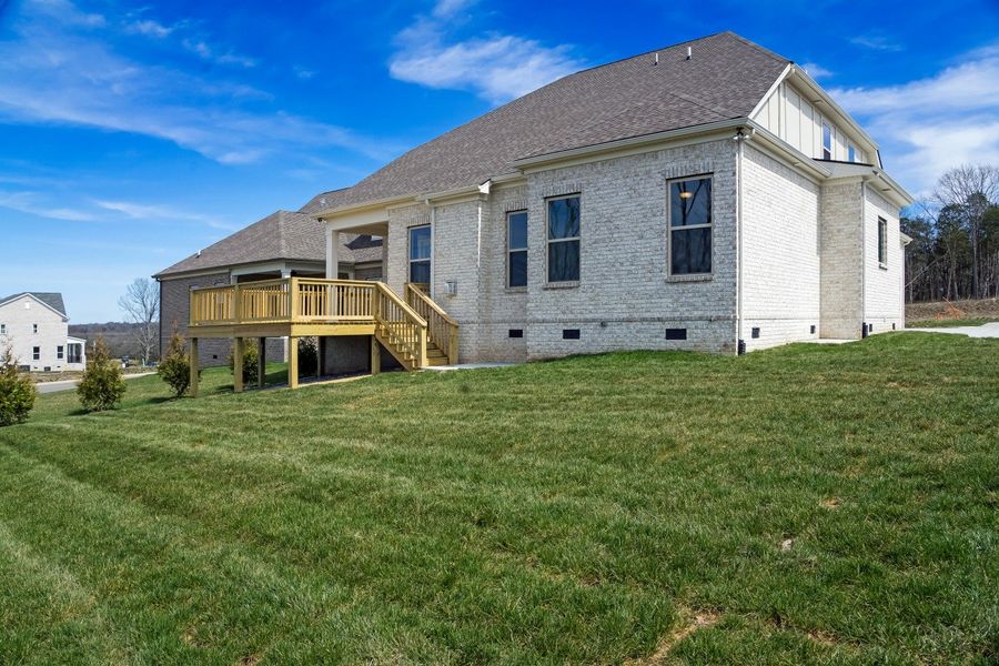 Representative exterior details of a home built from the Brighton by Celebration Homes in Aden Woods Of Castleberry Farms, Fairview (Image 2). Representative exterior details of a home built from the Brighton by Celebration Homes in Aden Woods Of Castleberry Farms, Fairview (Image 2).
