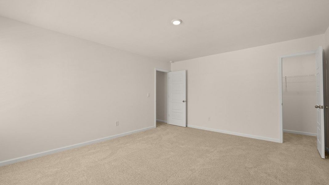 Representative unfurnished interior of a home built from the Vivian by D.R. Horton in The Preserve at Agricultural Village, Perry (Image 31). Representative unfurnished interior of a home built from the Vivian by D.R. Horton in The Preserve at Agricultural Village, Perry (Image 31).