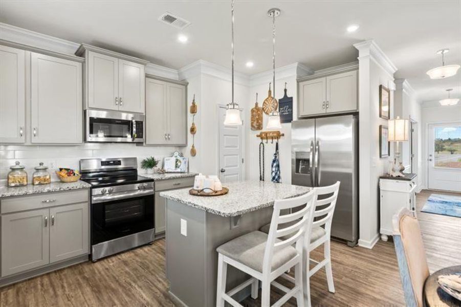 Furnished interior view inside a new home in Glen at Cave Springs, Douglasville (Image 19).