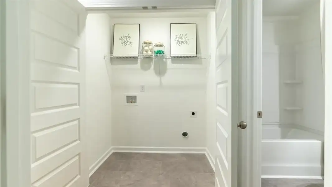Spacious, unfurnished interior of a new home in Towns at Monroe, Atlanta (Image 17).