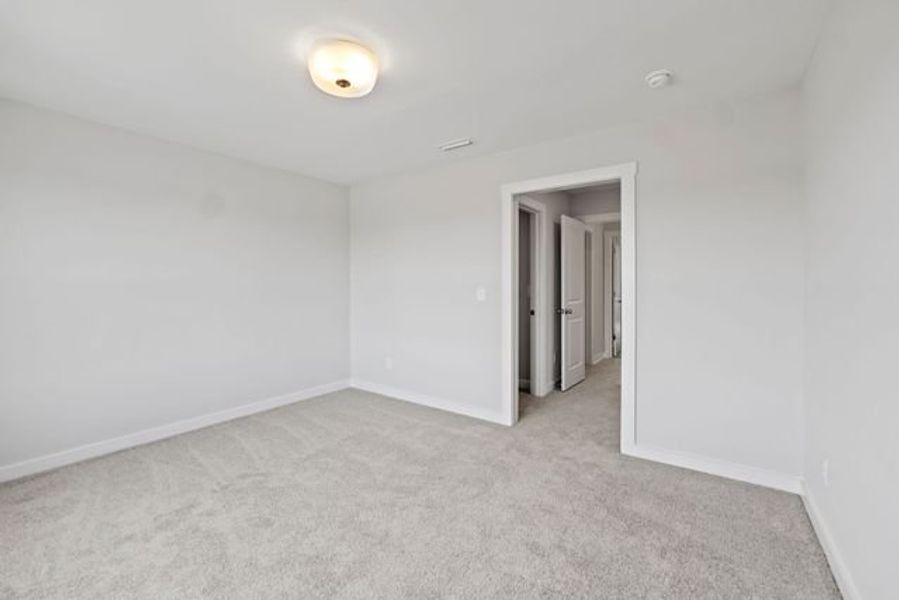 Representative unfurnished interior of a home built from the Wakefield by True Homes in Wendell Springs, Wendell (Image 16).