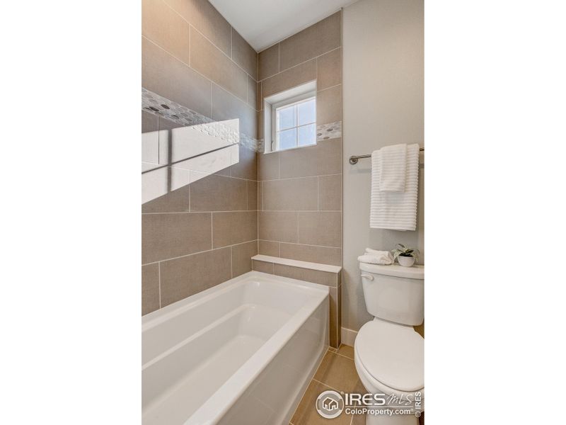Furnished interior view inside a new home in Highlands at Fox Hill - The Towns, Longmont (Image 3).
