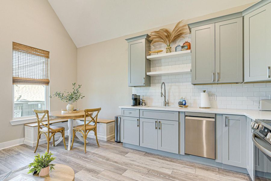 Furnished interior view inside a new home in , Galveston (Image 7).