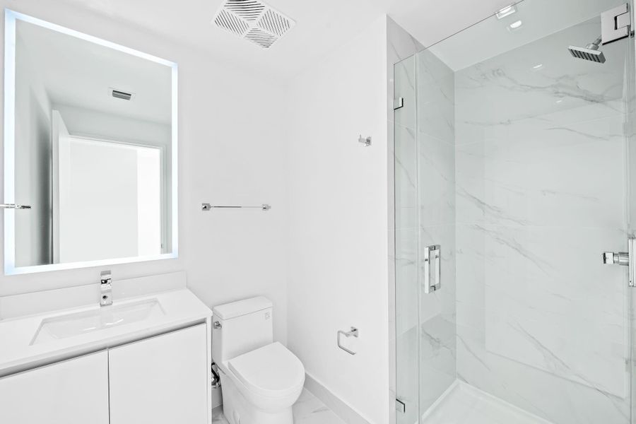 Furnished interior view inside a new home in Aria Reserve, Miami (Image 19). Furnished interior view inside a new home in Aria Reserve, Miami (Image 19).