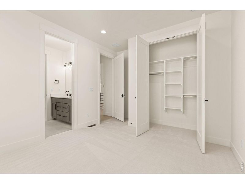 Spacious, unfurnished interior of a new home in RainDance, Windsor (Image 30).