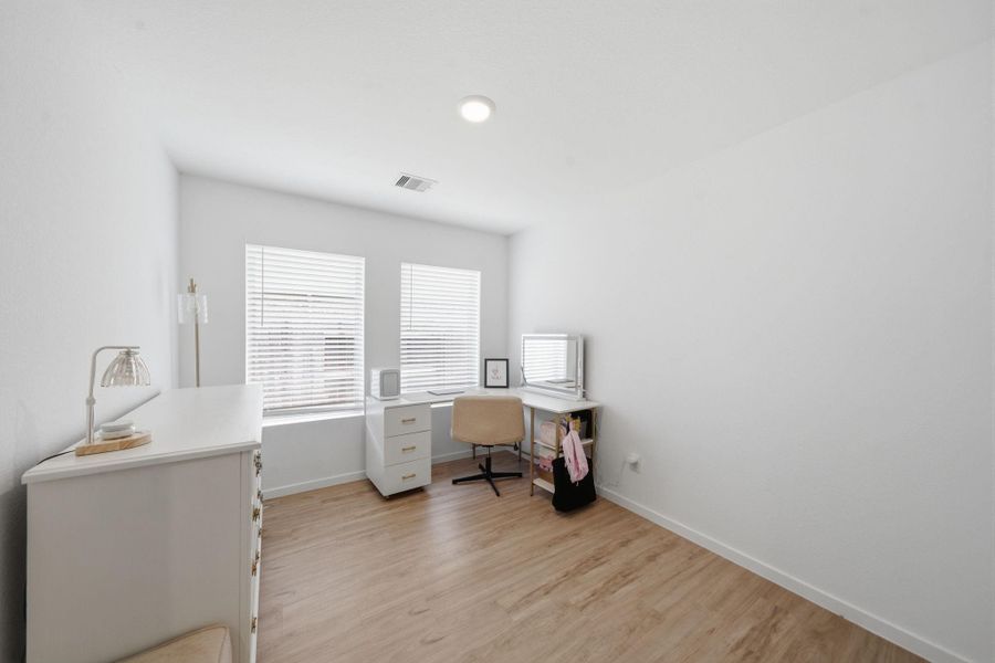 Office space/flex room.  This room has no closet storage space.
