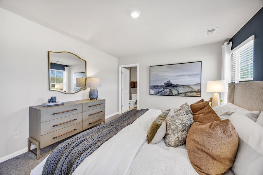 Furnished interior view inside a new home in The Park at Wilkinson, Orangeburg (Image 7).