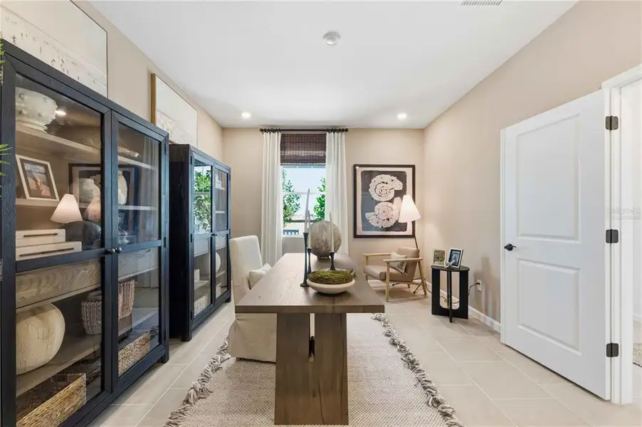 Furnished interior view inside a new home in Brystol North at Wylder, Port St. Lucie (Image 6).