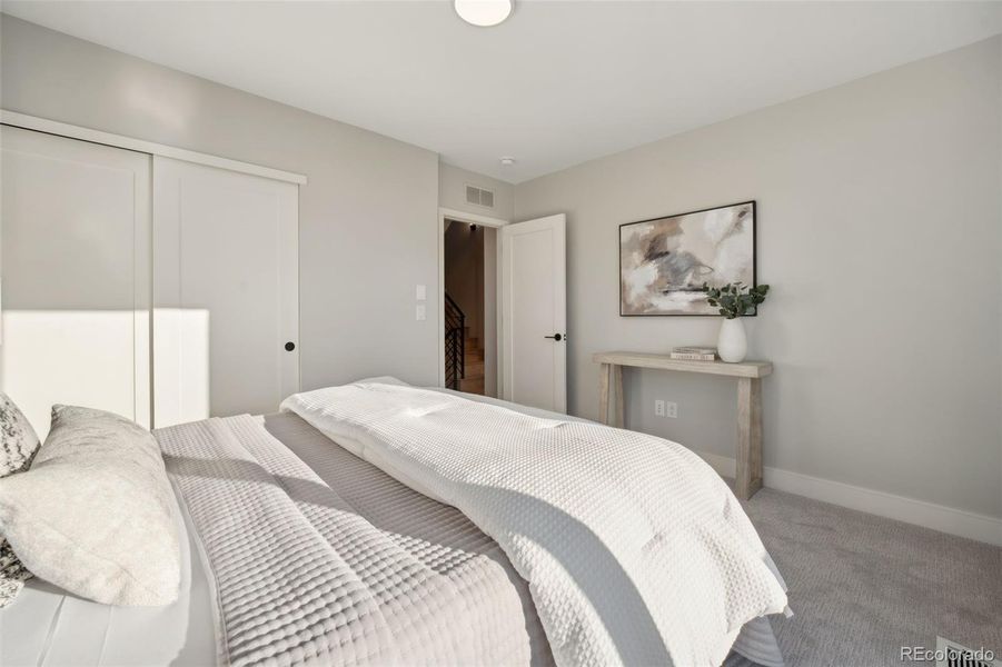 Furnished interior view inside a new home in , Denver (Image 6).