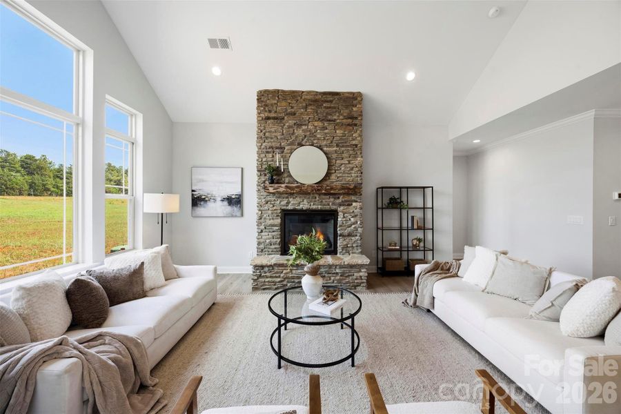 Furnished interior view inside a new home in , Lancaster (Image 30).