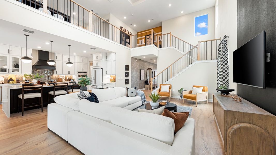 Representative furnished interior of a home built from the Nantucket by Taylor Morrison in Hammock at Two Rivers, Zephyrhills (Image 8).