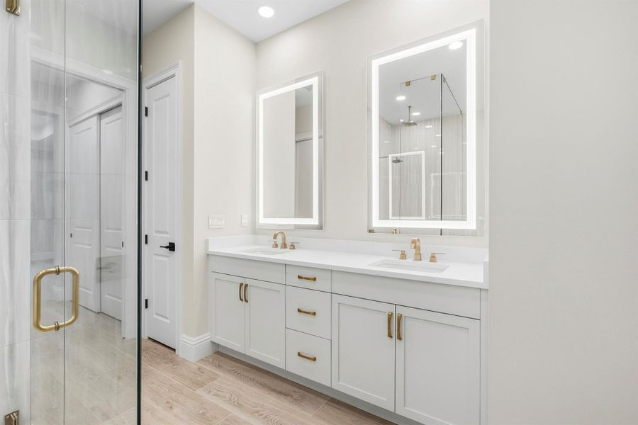 Furnished interior view inside a new home in Seaglass, Wabasso Beach (Image 8).