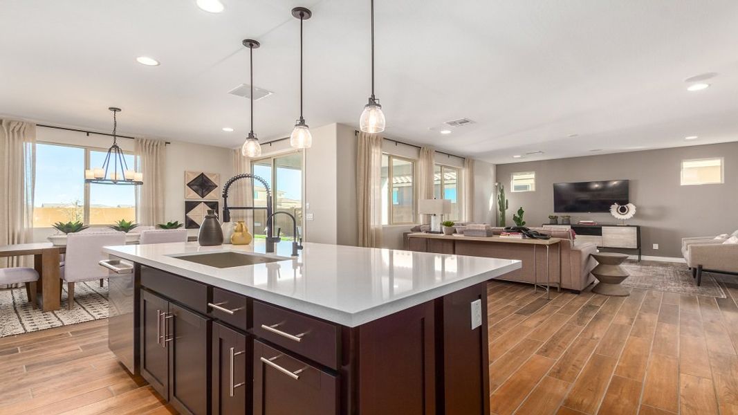 Furnished interior view inside a new home in Stonehaven, Glendale (Image 15).