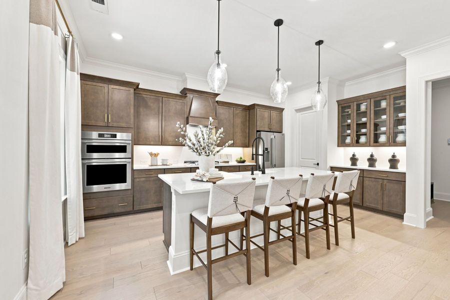 Representative furnished interior of a home built from the The Barrington by Davidson Homes LLC in Ashland, Holly Springs (Image 18).