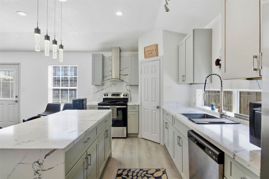Furnished interior view inside a new home in , Houston (Image 11).