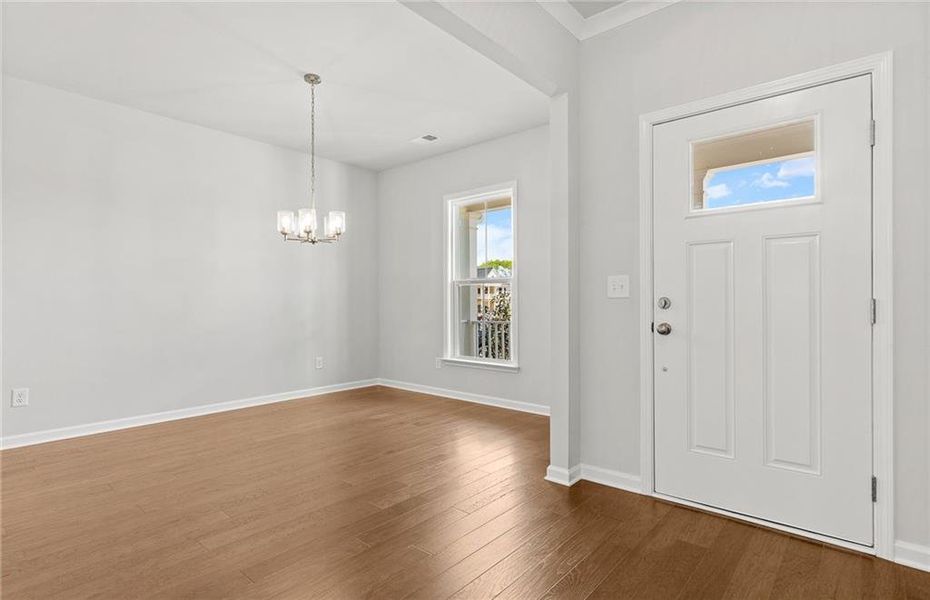 Spacious, unfurnished interior of a new home in Reunion, Flowery Branch (Image 22).