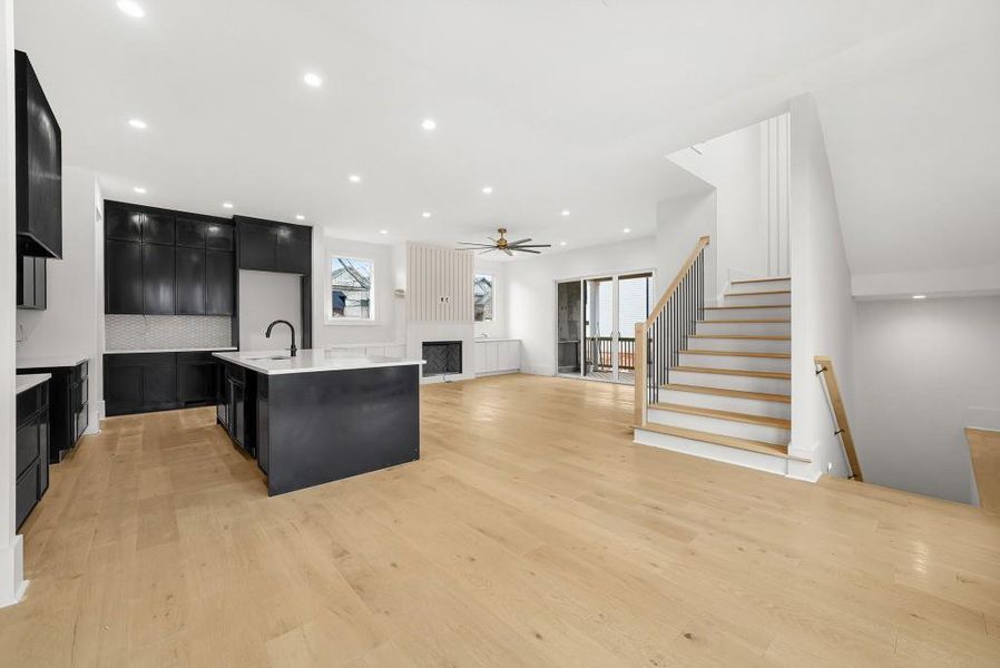 Furnished interior view inside a new home in , Atlanta (Image 7).