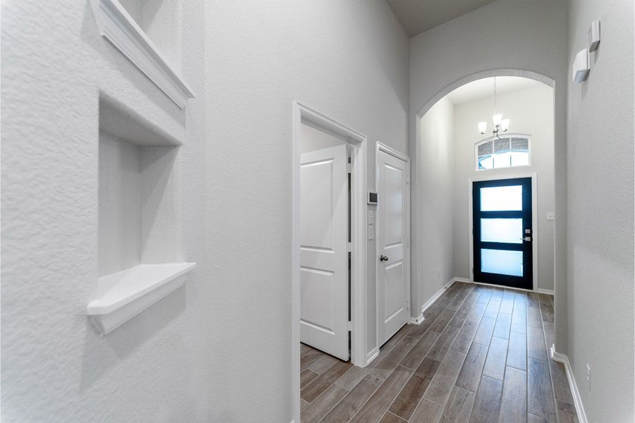 Furnished interior view inside a new home in Canterra Creek, Rosharon (Image 2).