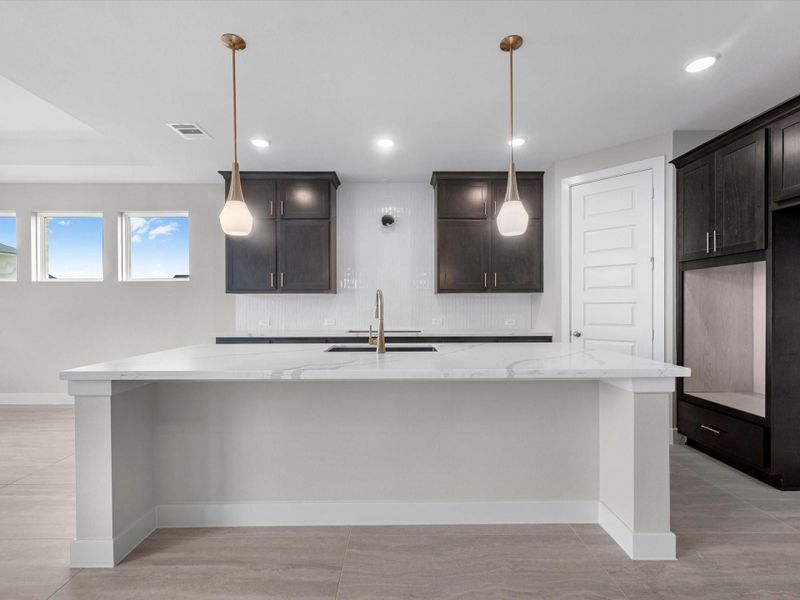 Furnished interior view inside a new home in Brookewater, Rosenberg (Image 9).