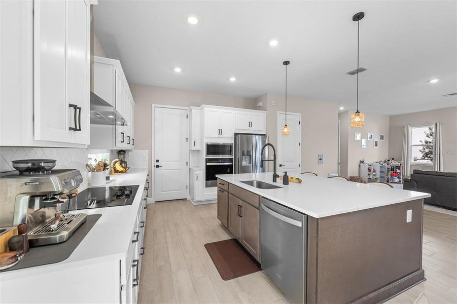 Furnished interior view inside a new home in Laureate Park, Orlando (Image 49).