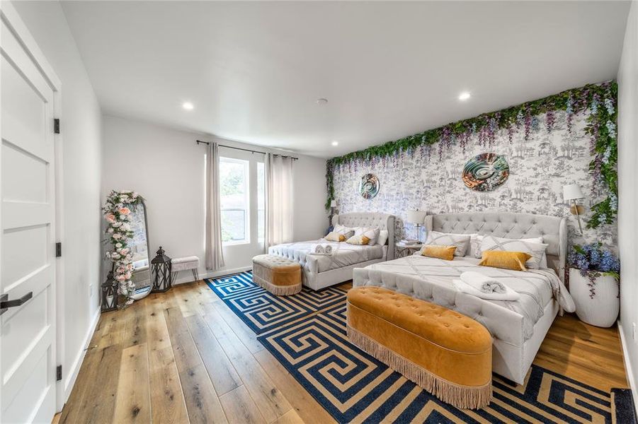 Furnished interior view inside a new home in , Dallas (Image 6).