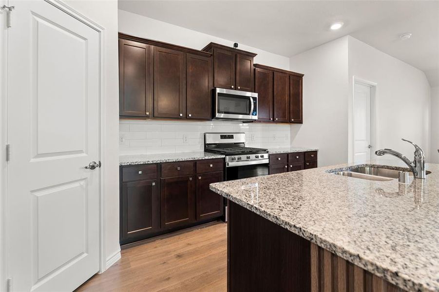 Furnished interior view inside a new home in , Princeton (Image 17).