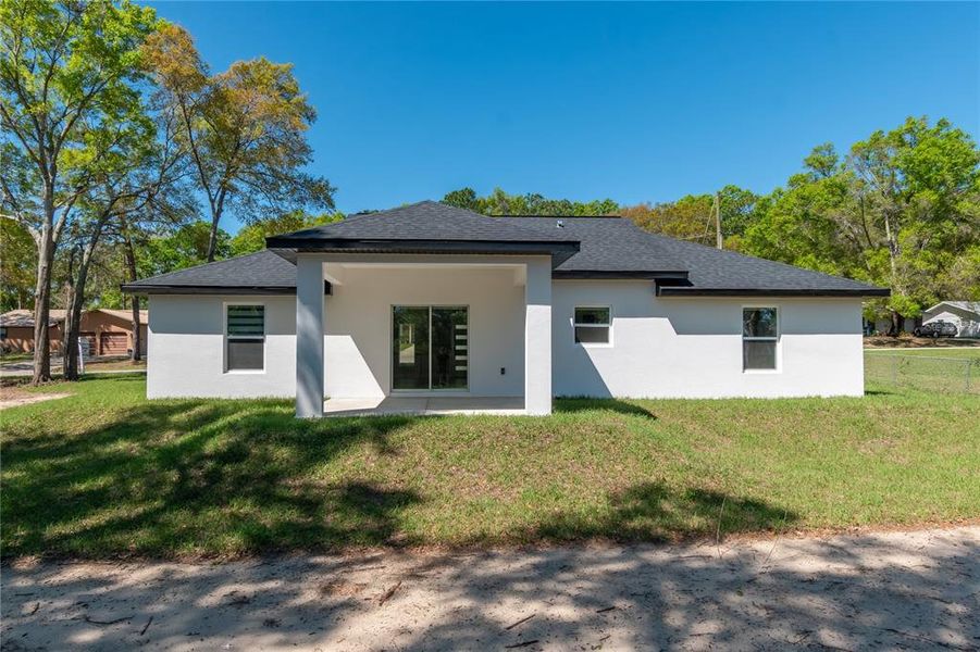 Exterior details and patio area of a home in , Belleview (Image 29). Exterior details and patio area of a home in , Belleview (Image 29).