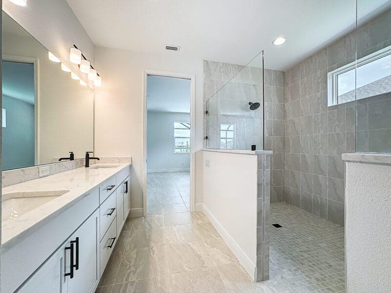 Furnished interior view inside a new home in The Willows, Parrish (Image 8).