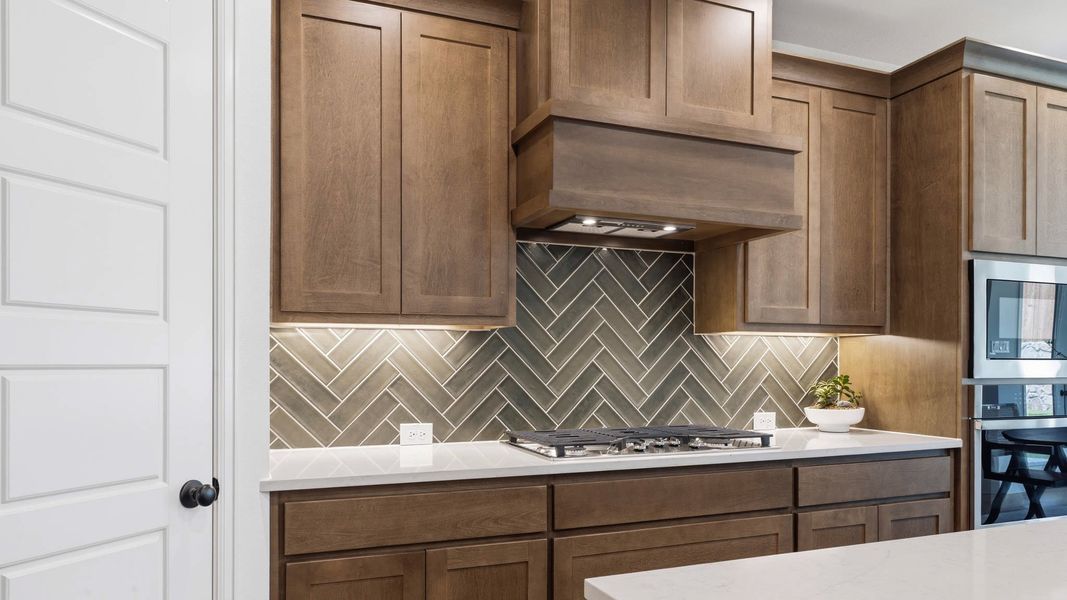 Furnished interior view inside a new home in The Heights at Uptown Celina, Celina (Image 12).