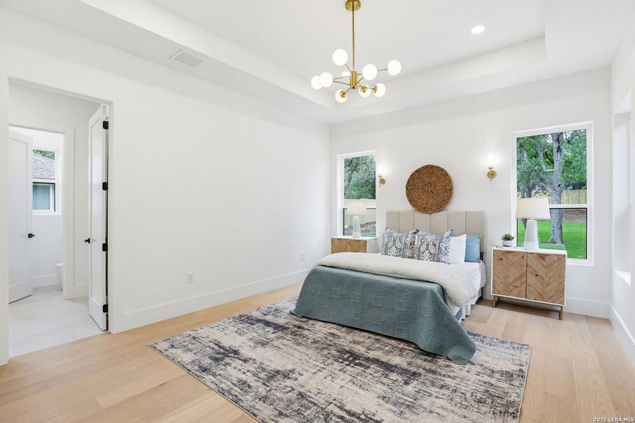 Furnished interior view inside a new home in , Boerne (Image 13).