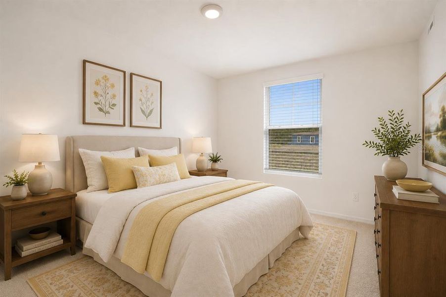 Furnished interior view inside a new home in , Winter Garden (Image 21). Furnished interior view inside a new home in , Winter Garden (Image 21).