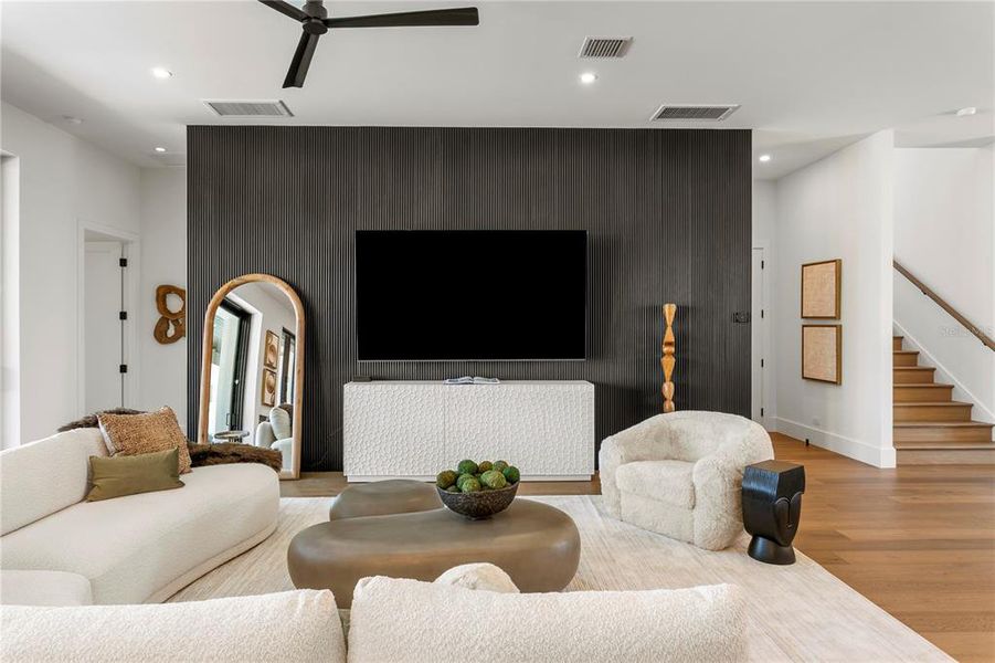 Furnished interior view inside a new home in , Tampa (Image 56). Furnished interior view inside a new home in , Tampa (Image 56).