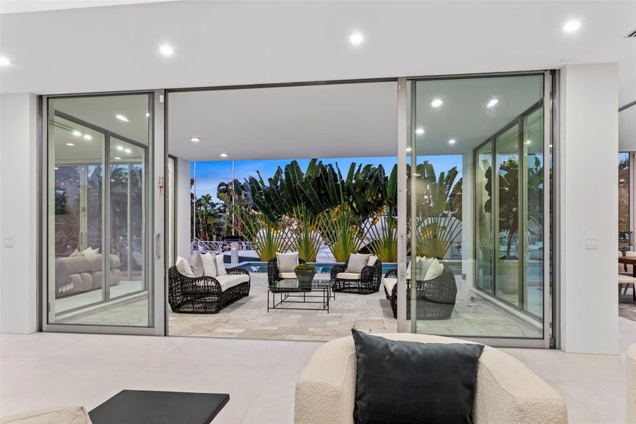 Exterior details and patio area of a home in , Fort Lauderdale (Image 23).