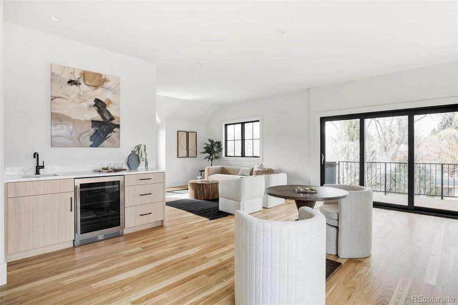 Furnished interior view inside a new home in , Denver (Image 16).