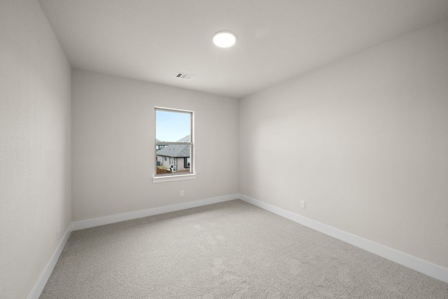 Spacious, unfurnished interior of a new home in Hayes Crossing, Midlothian (Image 24). Spacious, unfurnished interior of a new home in Hayes Crossing, Midlothian (Image 24).