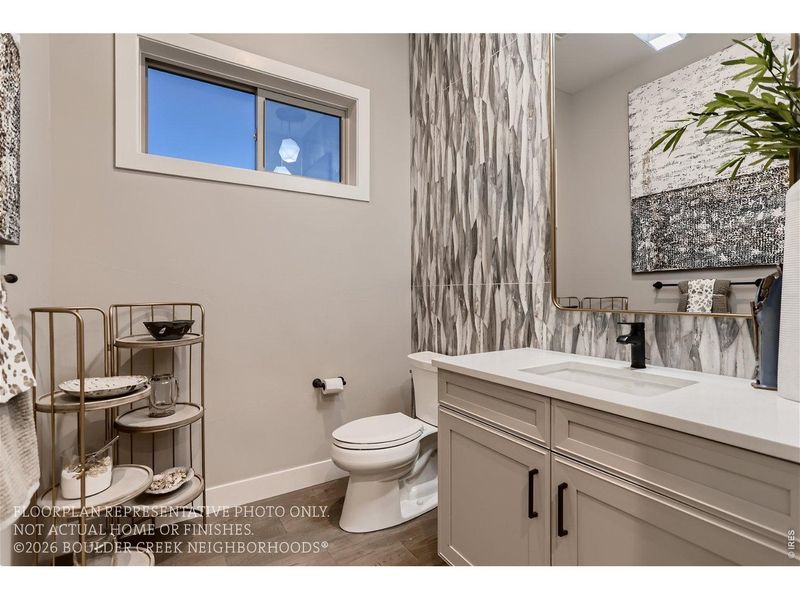 Furnished interior view inside a new home in , Broomfield (Image 19).