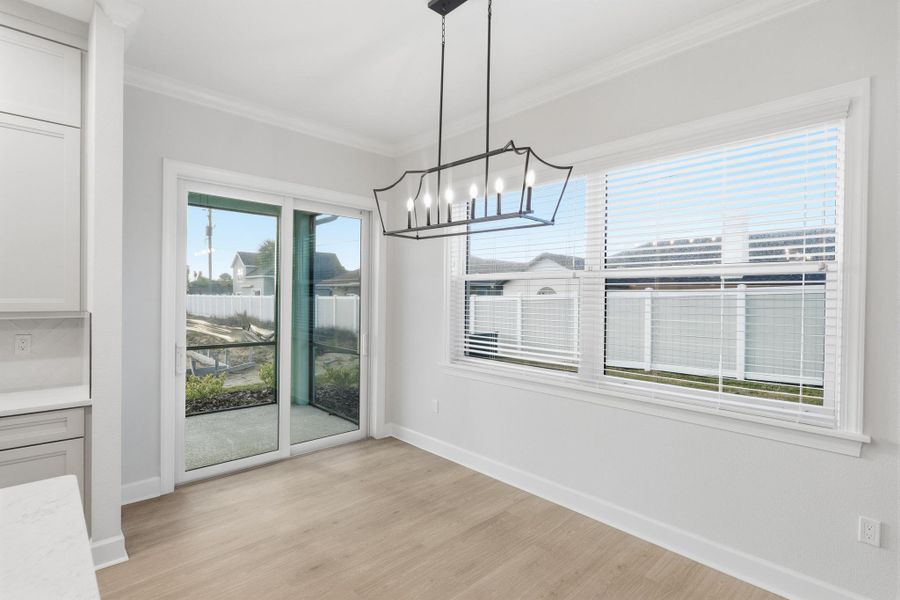 Representative unfurnished interior of a home built from the Bayview by SeaGate Homes in Beachview Cove, Ormond Beach (Image 54).