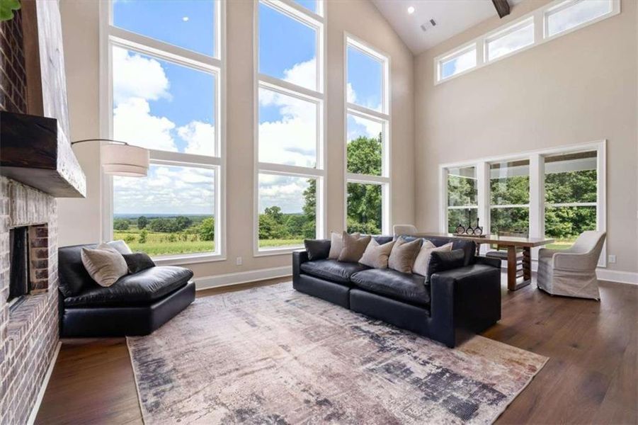 Furnished interior view inside a new home in , Roopville (Image 15).
