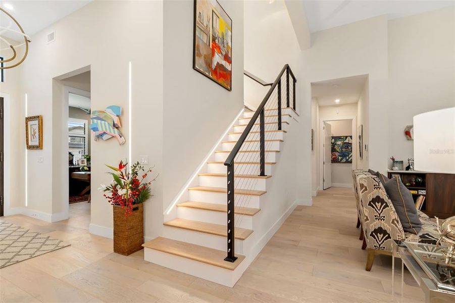 Furnished interior view inside a new home in , Sarasota (Image 54).