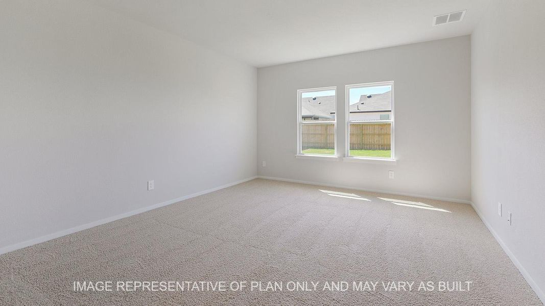 Spacious, unfurnished interior of a new home in Midtown Reserve, College Station (Image 14).