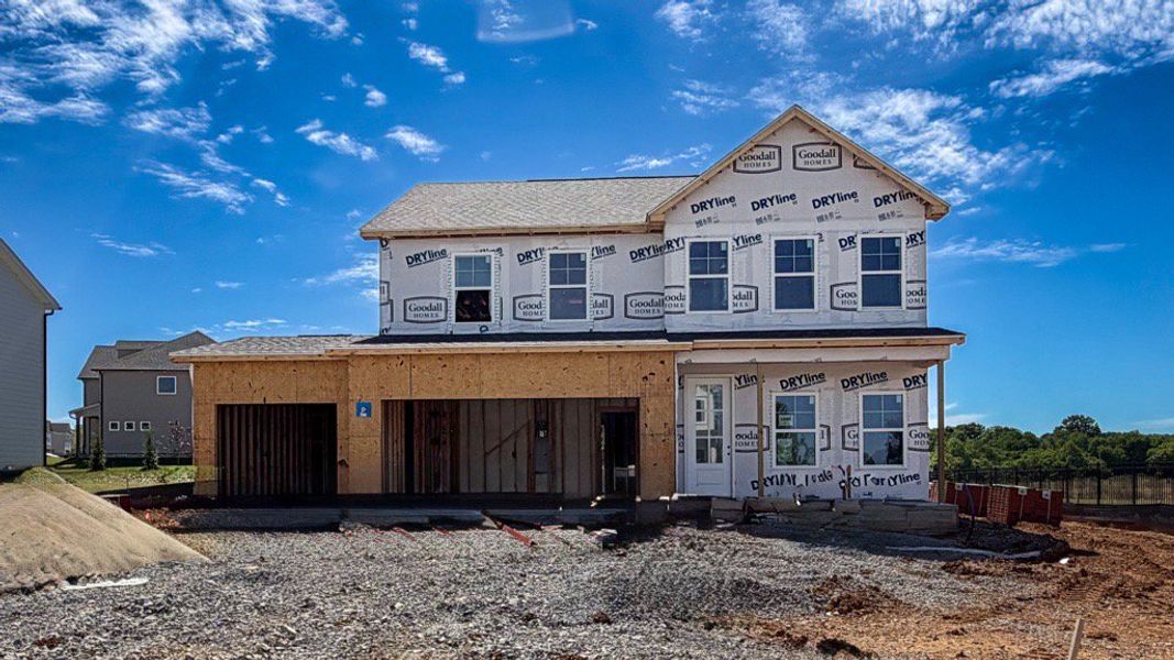 *Photo of actual home under construction May 2026